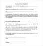 Room For Rent Lease Template