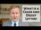 Copyright Cease And Desist Letter Template