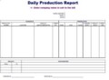 Production Order Template