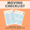 Moving Checklist Template