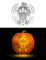 Scary Pumpkin Stencils