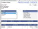 Microsoft Word Purchase Order Template