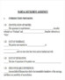 Divorce Terms And Conditions Template