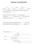 Basic Loan Document Template