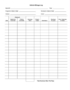 Mileage Log Template Google Sheets