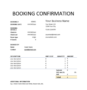 Booking Confirmation Email Template