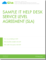 Itil Service Level Agreement Template