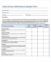 Free Employee Evaluation Form Template Word