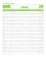 Free Sign Up Sheet Template