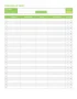 Free Sign Up Sheet Template