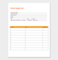 Wedding Guest List Template Excel Download