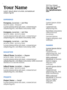 Good Resume Templates Google Docs