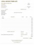 Notary Public Invoice Template