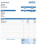 Invoice Form Template