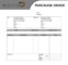 Free Order Form Template Word