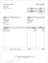 Restaurant Invoice Template