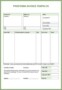 Proforma Invoice Templates