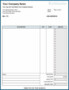 Printable Job Estimate Template