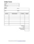 Free Printable Purchase Order Template