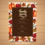 Thanksgiving Restaurant Menu Templates