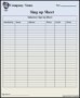 Sign Up Sheet Template