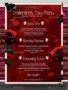 Valentines Day Menu Templates