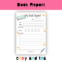 Book Report Templates
