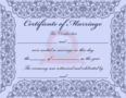 Marriage Certificate Template