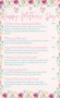 Special Mothers Day Menu Templates