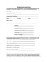 Sales Inquiry Form Template