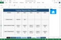 How To Create A Training Plan Template