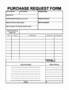 Purchase Order Request Form Template