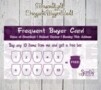 Frequent Buyer Card Template