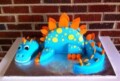Dinosaur Birthday Cake Template