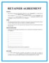 Retainer Fee Agreement Template