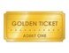 Golden Ticket Printable Template