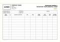Inventory Issue Form Template