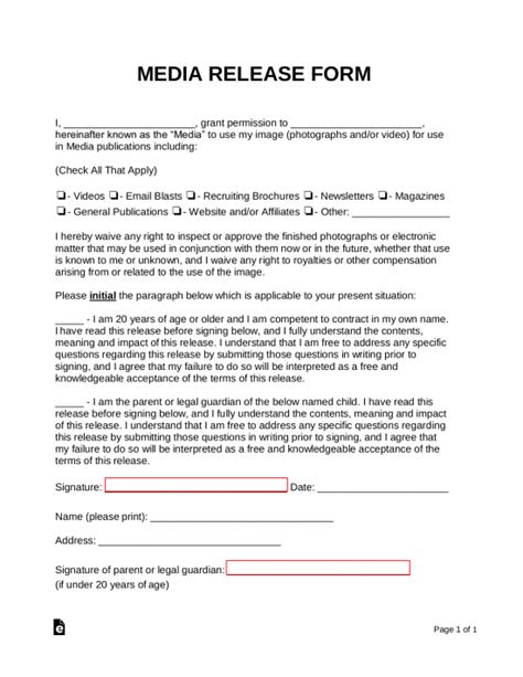 Content Release Form Template BestTemplatess BestTemplatess