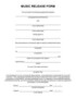Music Video Release Form Template