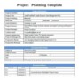 Sample Of Project Management Plan Template