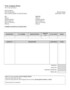 Free Invoice Template Doc