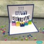 Pop Up Birthday Cake Card Template