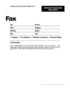 Fax Cover Sheet Template Uk