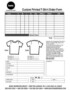 T-Shirt Order Form Template Free