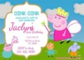 Peppa Pig Party Invitations Template