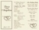 Wedding Order Of Service Free Template