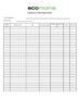 Contractor Sign In Sheet Template