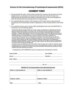 Informed Consent Form Psychology Template