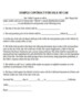 Used Car Sales Contract Template Free