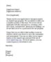 Application Rejection Email Template